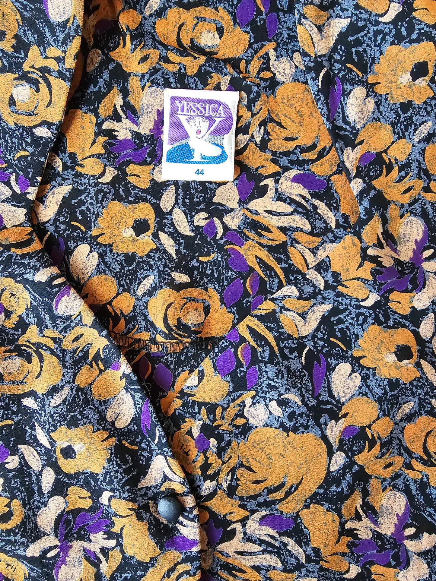 Vintage Yessica 80s blússa - M