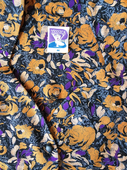 Vintage Yessica 80s blússa - M