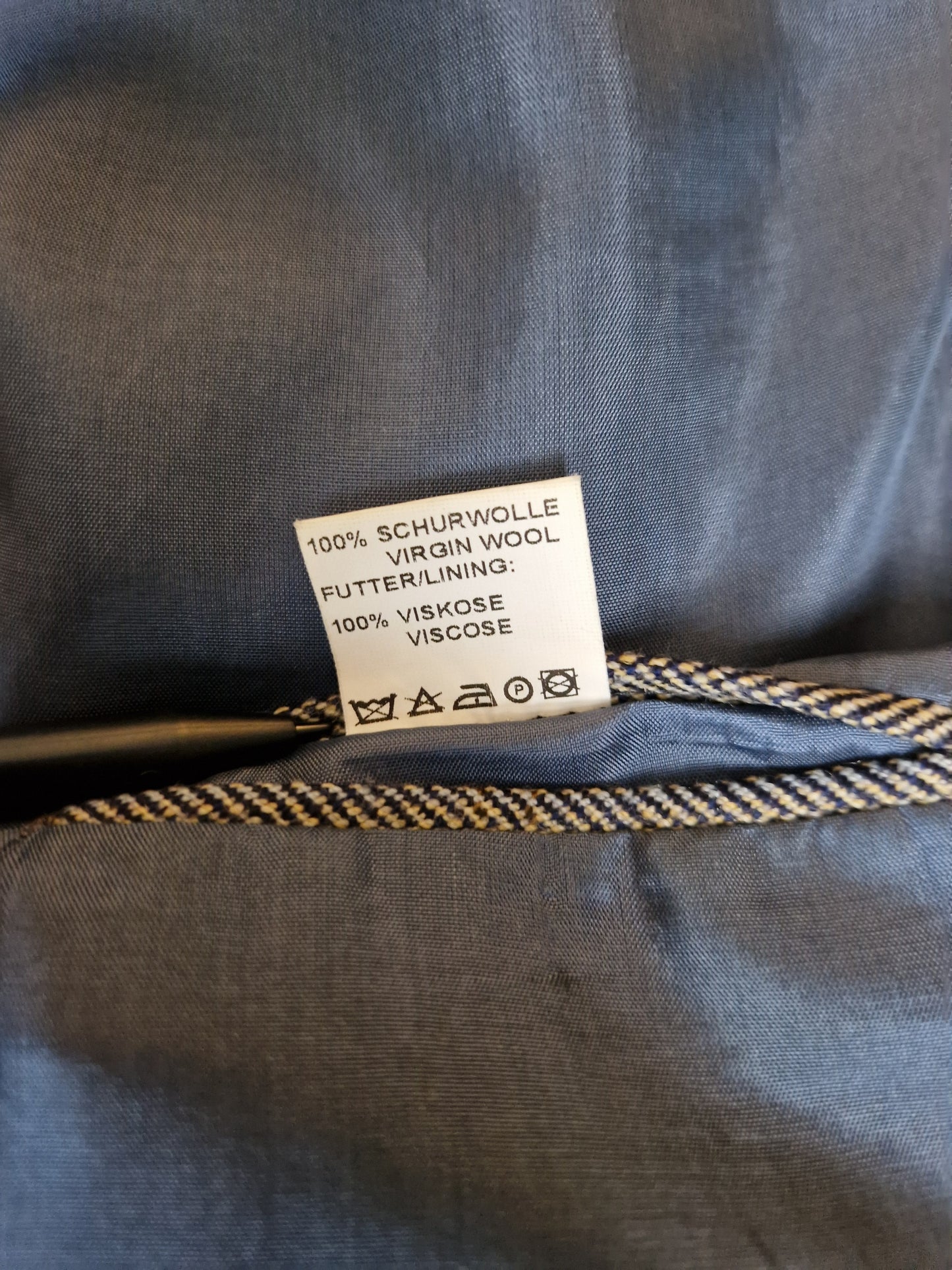 Vintage ullarblazer frá Willy Schmitz - XL