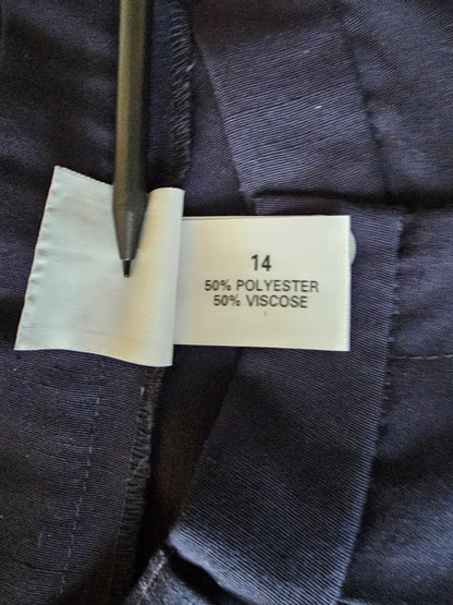 Vintage dökkbláar stuttbuxur frá Sans Doute - M