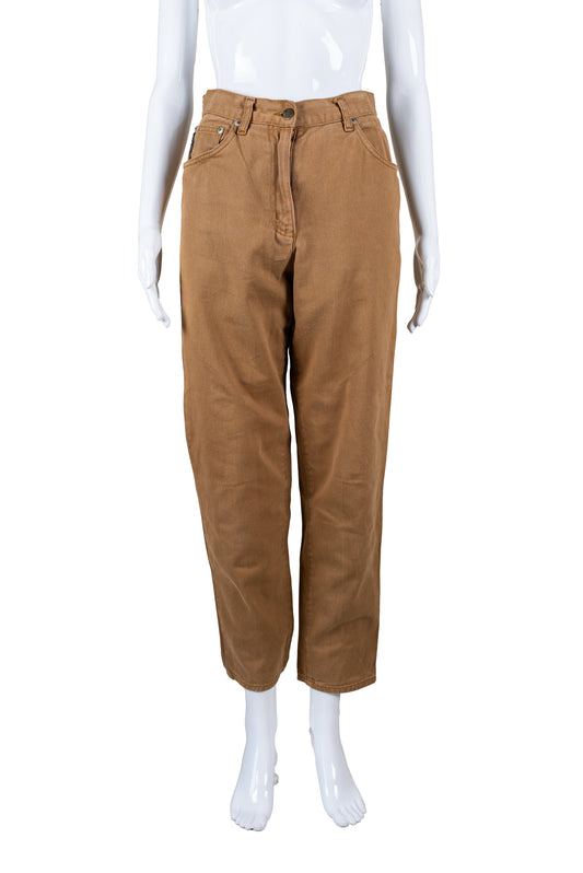 Arizona vintage brúnar gallabuxur - xsmall