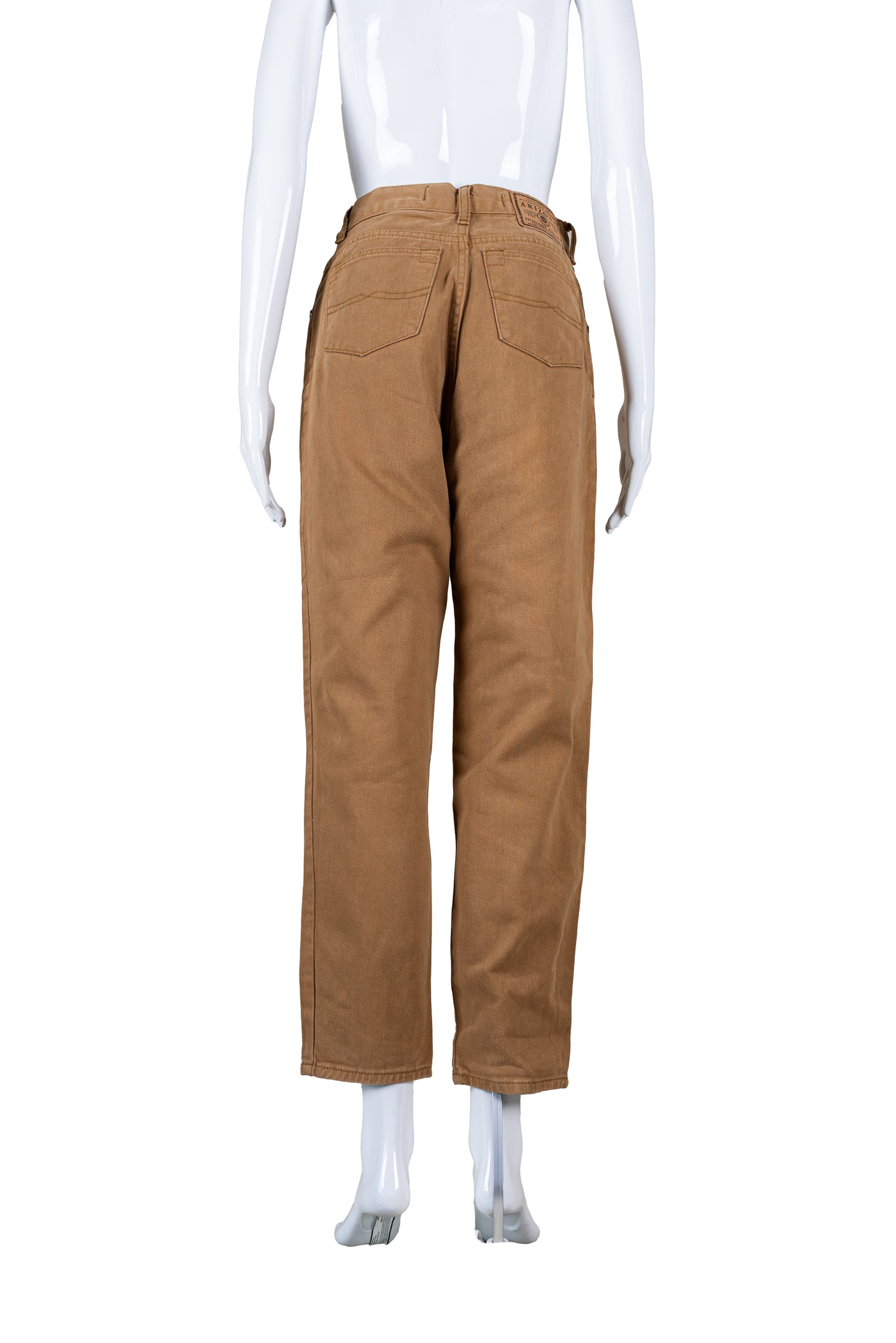 Arizona vintage brúnar gallabuxur - xsmall