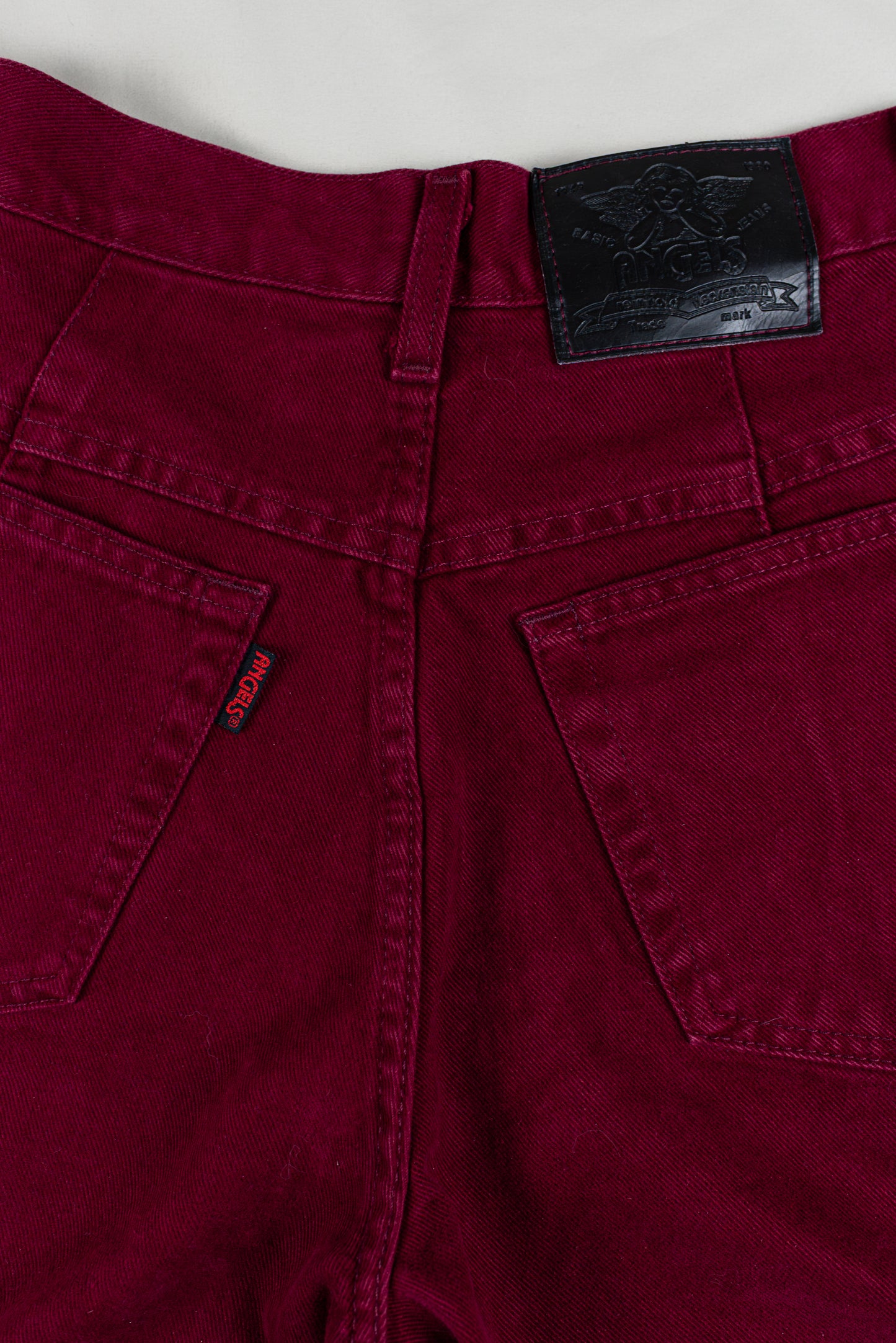 Angels vintage rauðar gallabuxur - xsmall