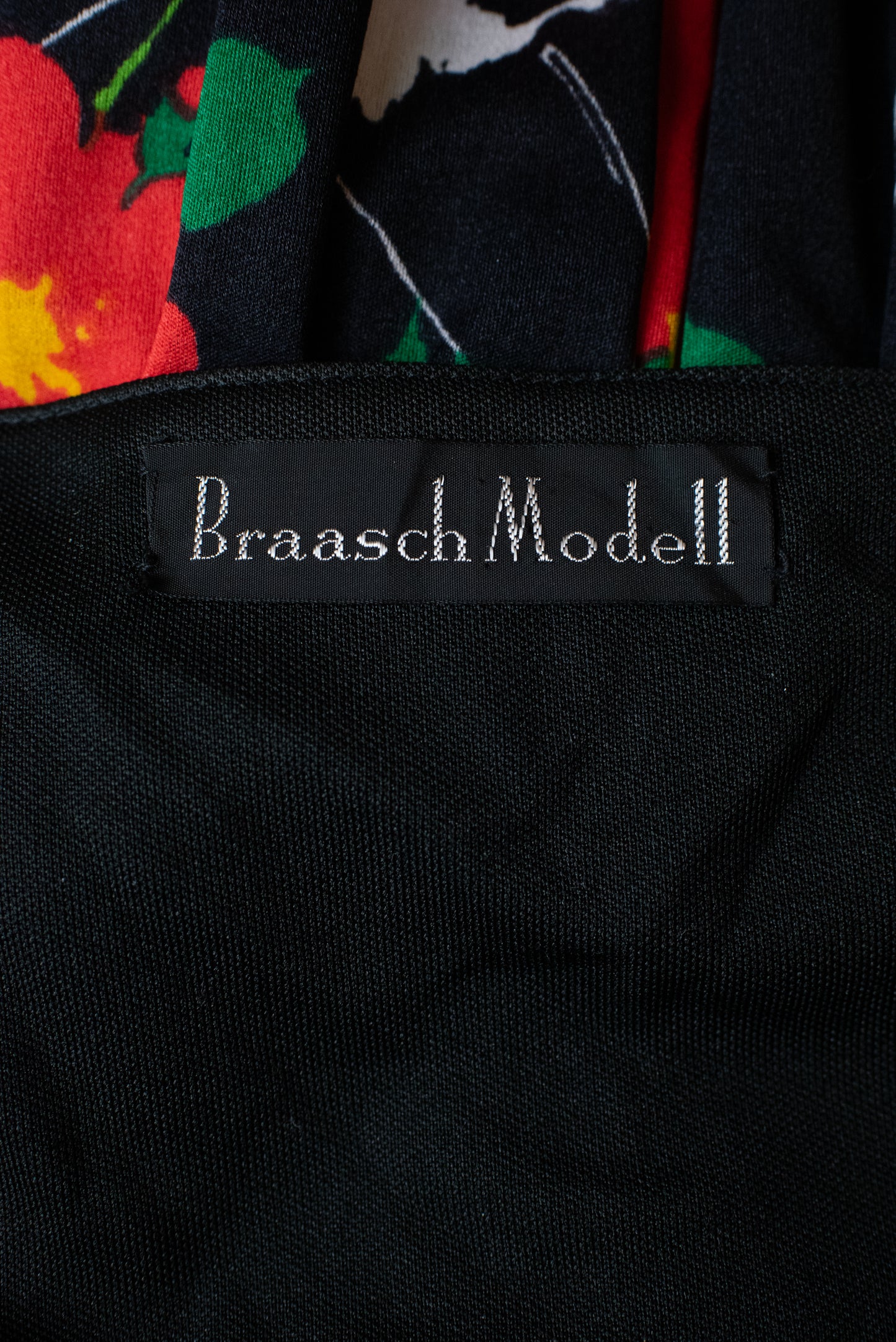 Braasch Modell vintage síðkjóll - Small