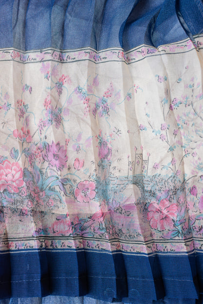 C&A vintage 70s síðkjóll - XS