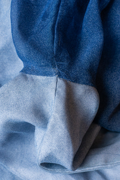 C&A vintage 70s síðkjóll - XS