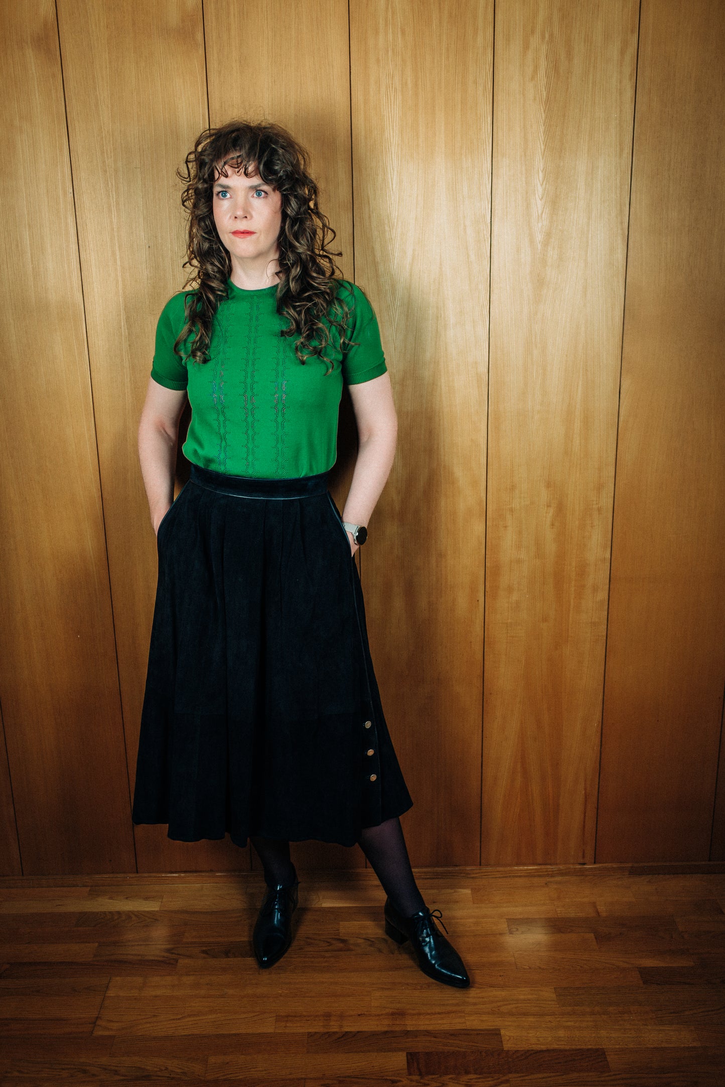 Dalexander rúskinnspils - medium