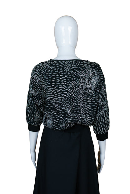 Golden gate vintage 80s peysa - Medium