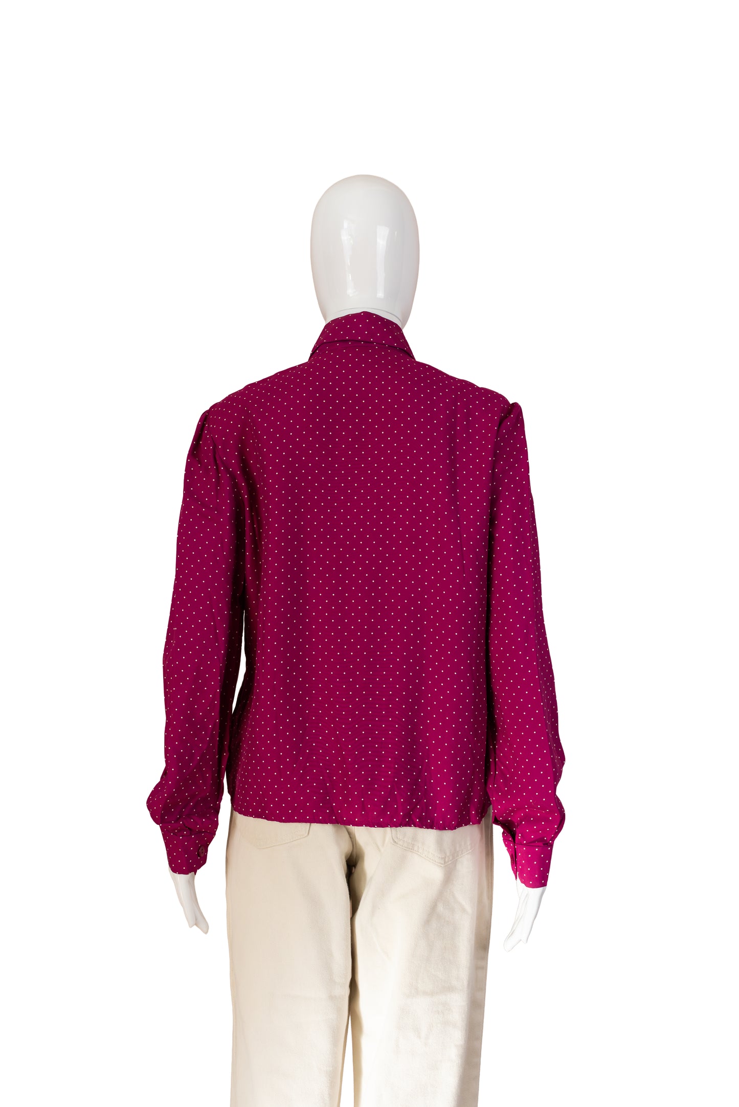 Ómerkt doppótt bleik skyrta - medium
