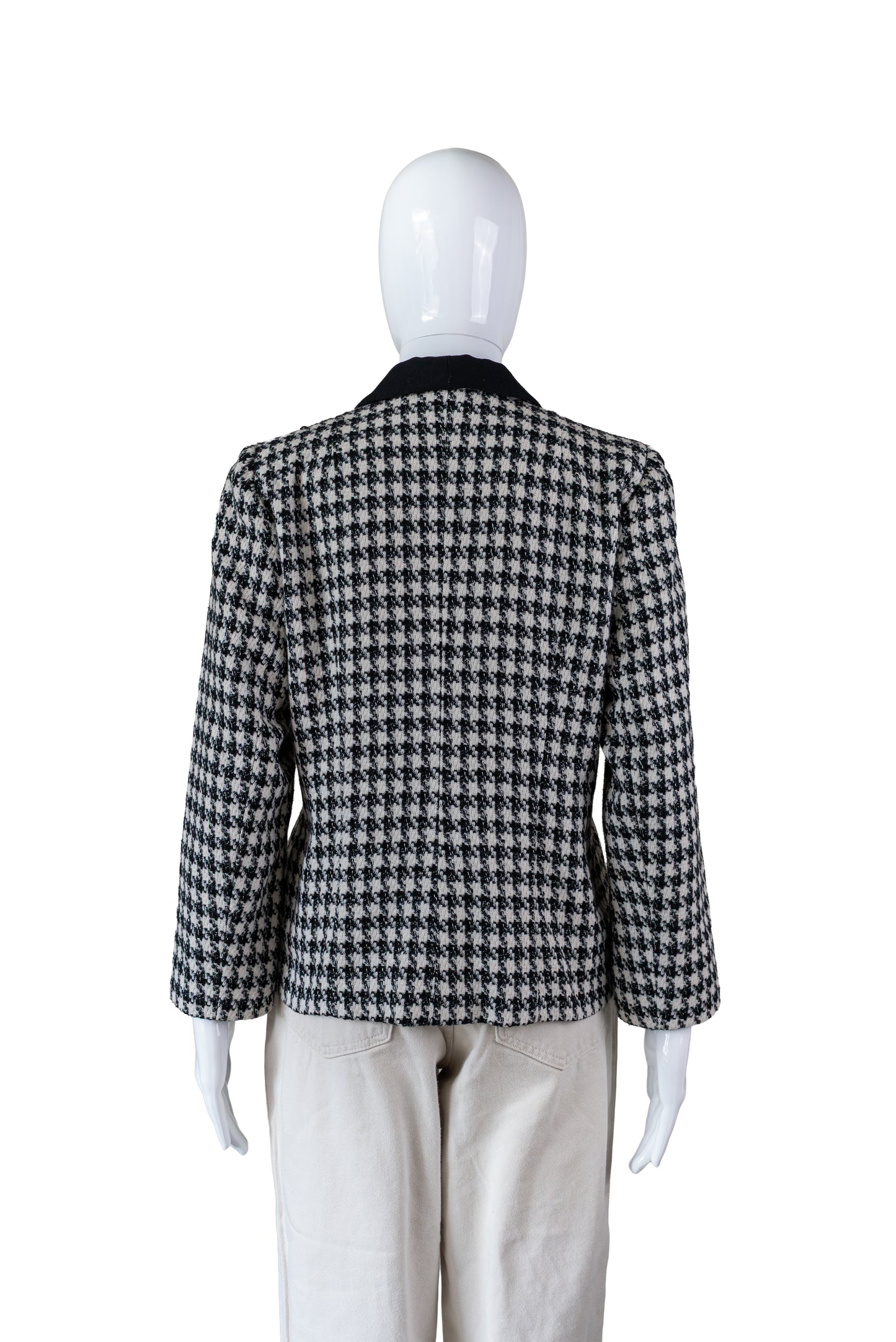 Ómerktur köflóttur blazer - small