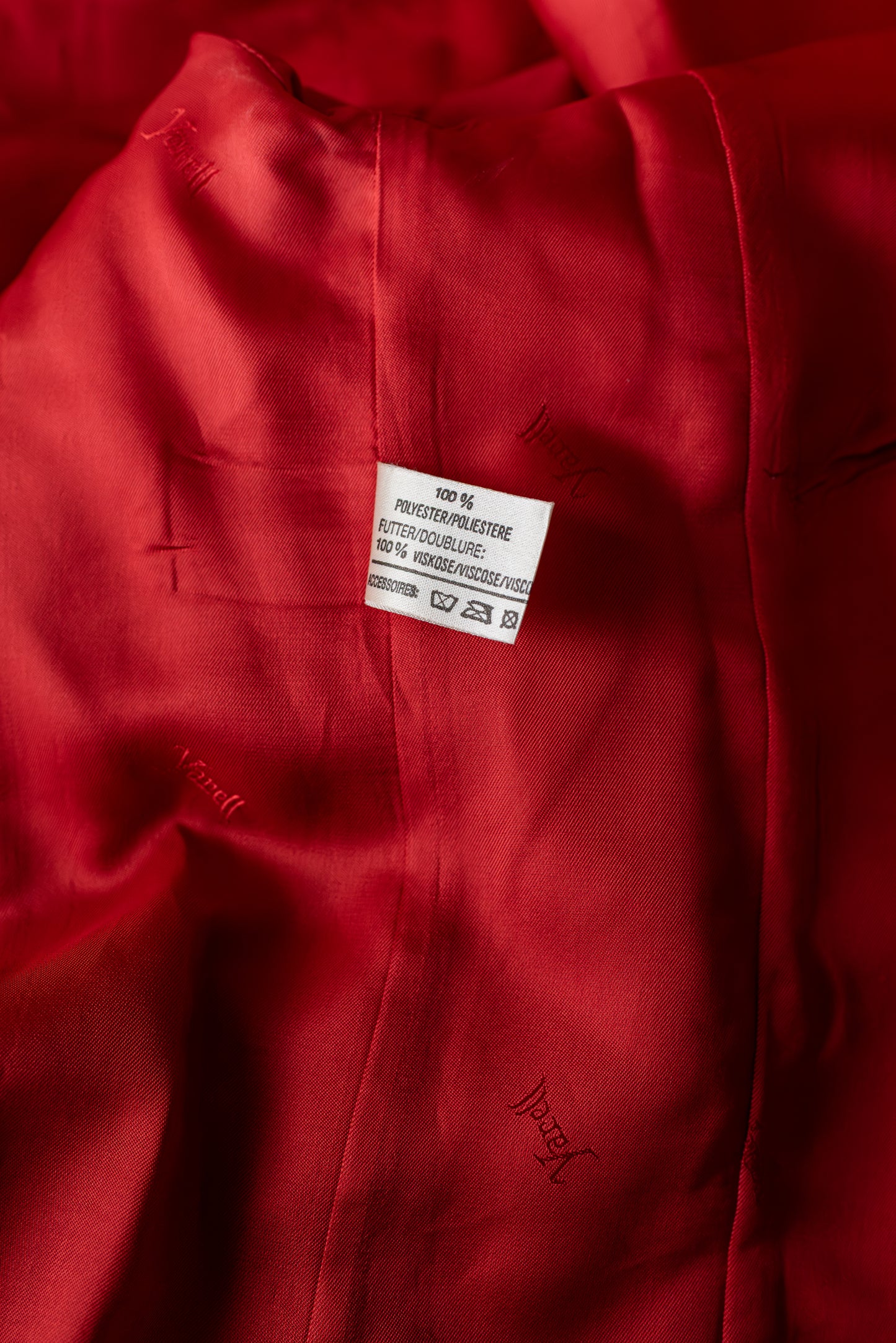 Yarell rauður vintage jakki - small