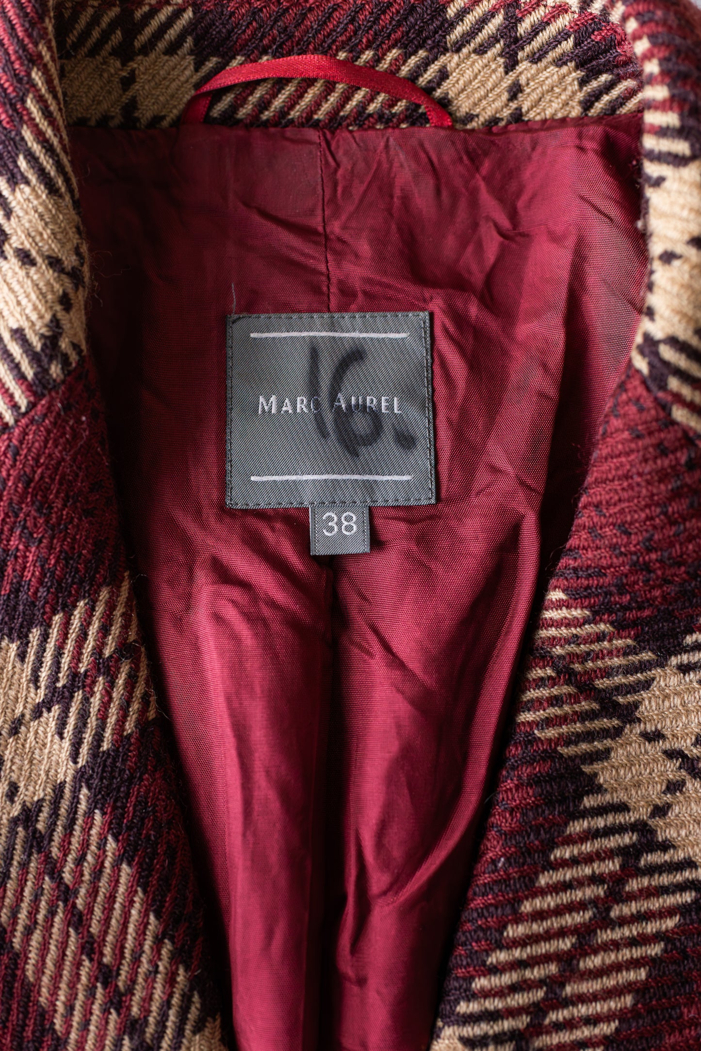 Marc Aurel köflóttur blazer - small