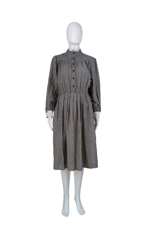 Yessica grár ullarkjóll - medium