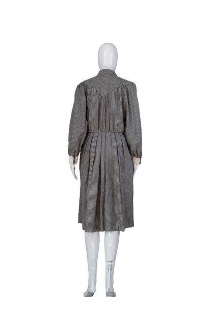 Yessica grár ullarkjóll - medium