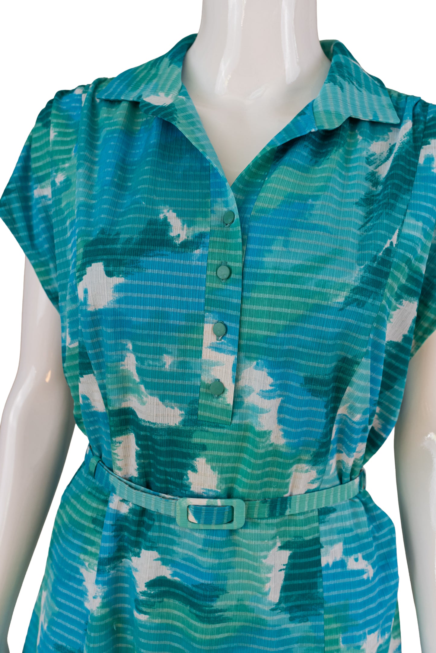 Elvi Couture kjóll með belti - xlarge