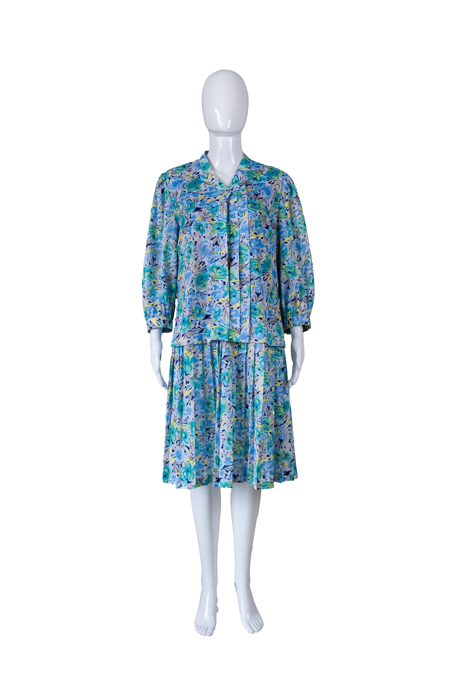 Coutureine 80s kjóll - medium