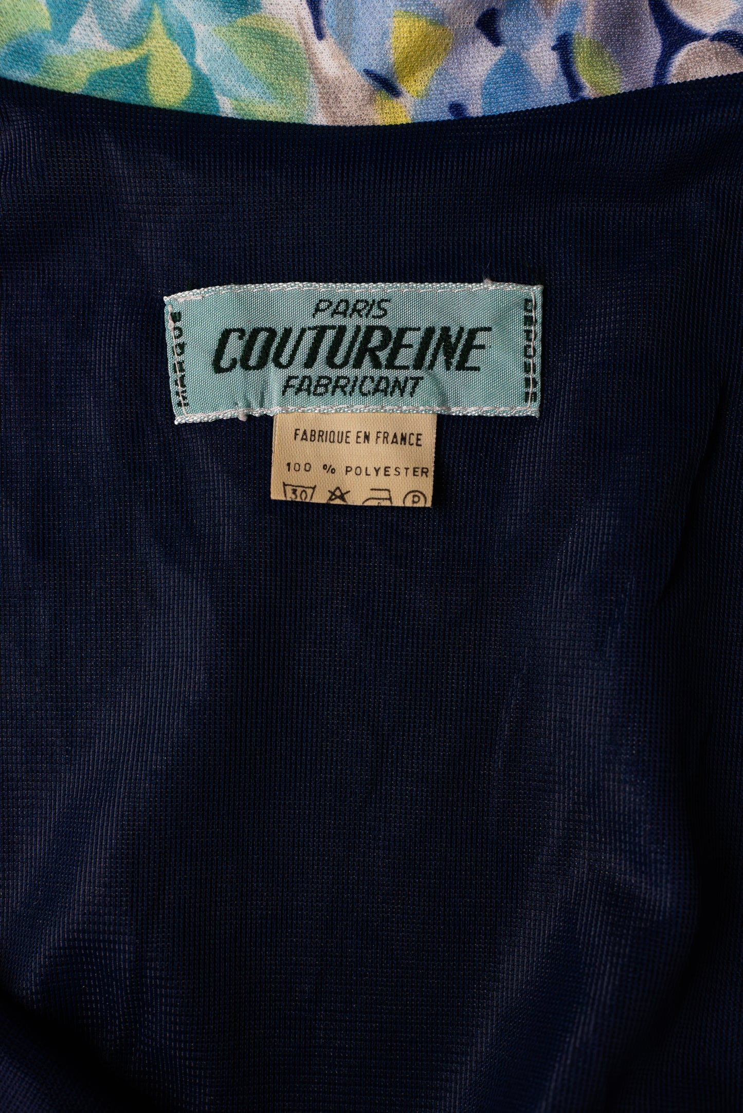 Coutureine 80s kjóll - medium