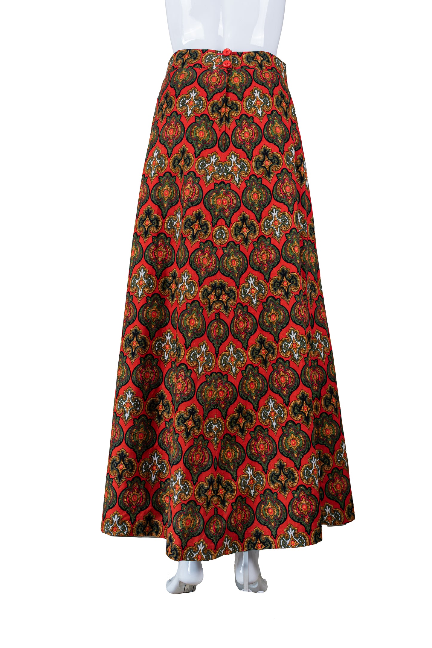 MS vintage 70s síðpils - xsmall