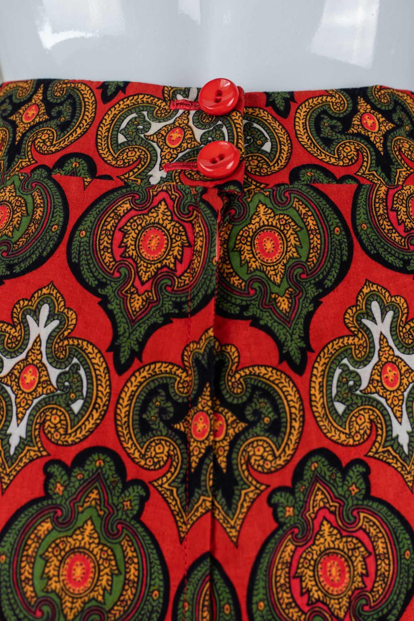 MS vintage 70s síðpils - xsmall