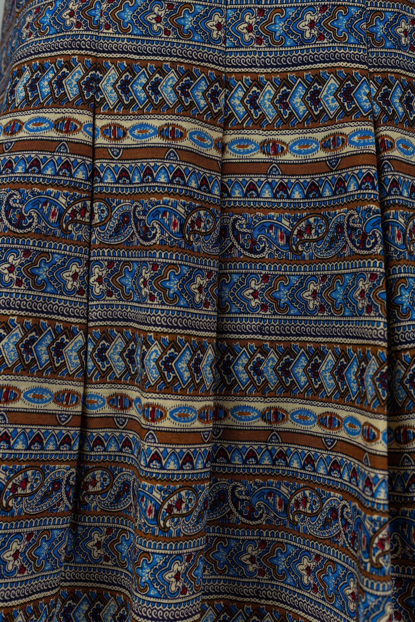 Marglitt vintage 70s ullar síðpils - medium