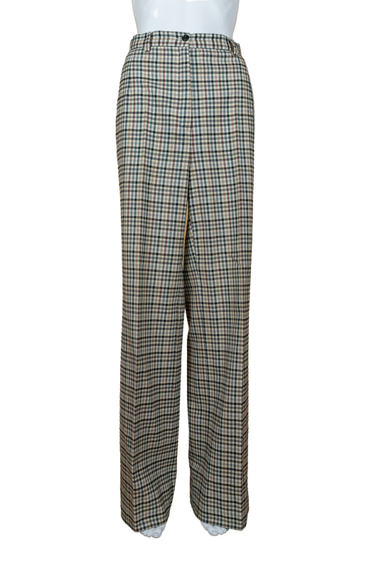 Ae Elégance Paris köflóttar buxur - Medium