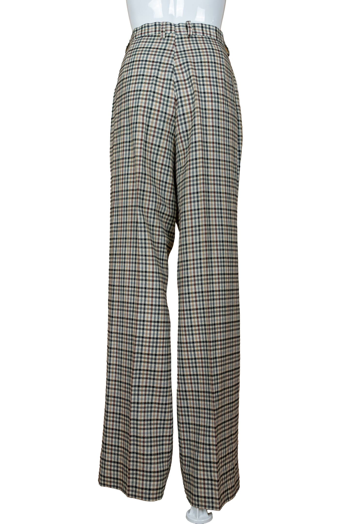 Ae Elégance Paris köflóttar buxur - Medium