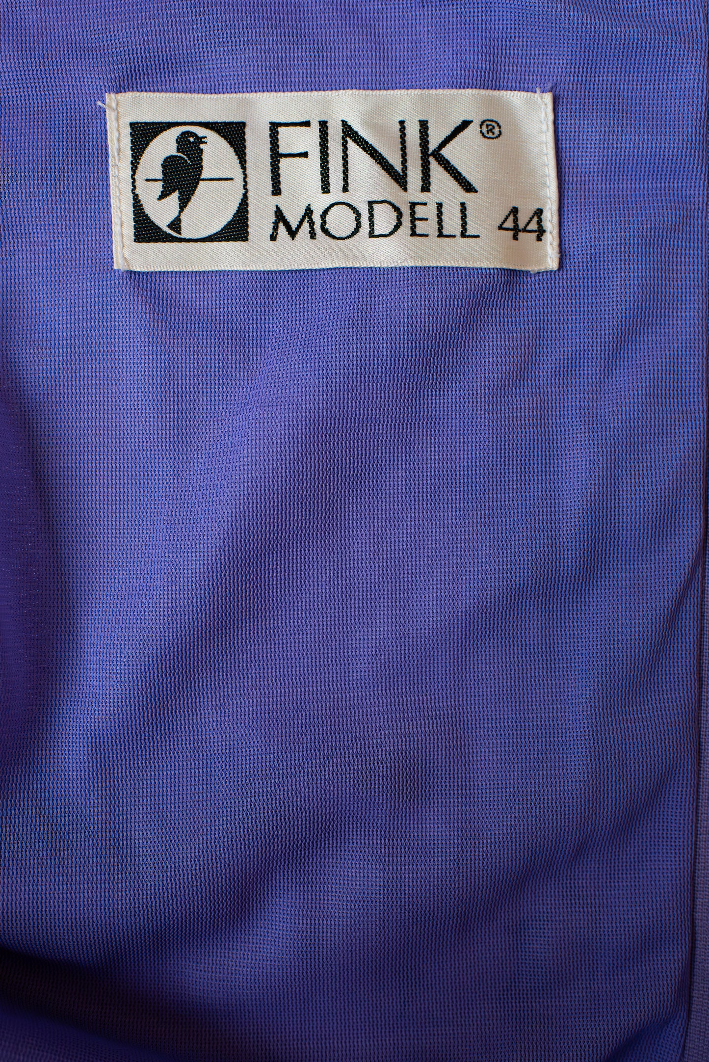 Fink Modell vintage 70s síðkjóll - XL