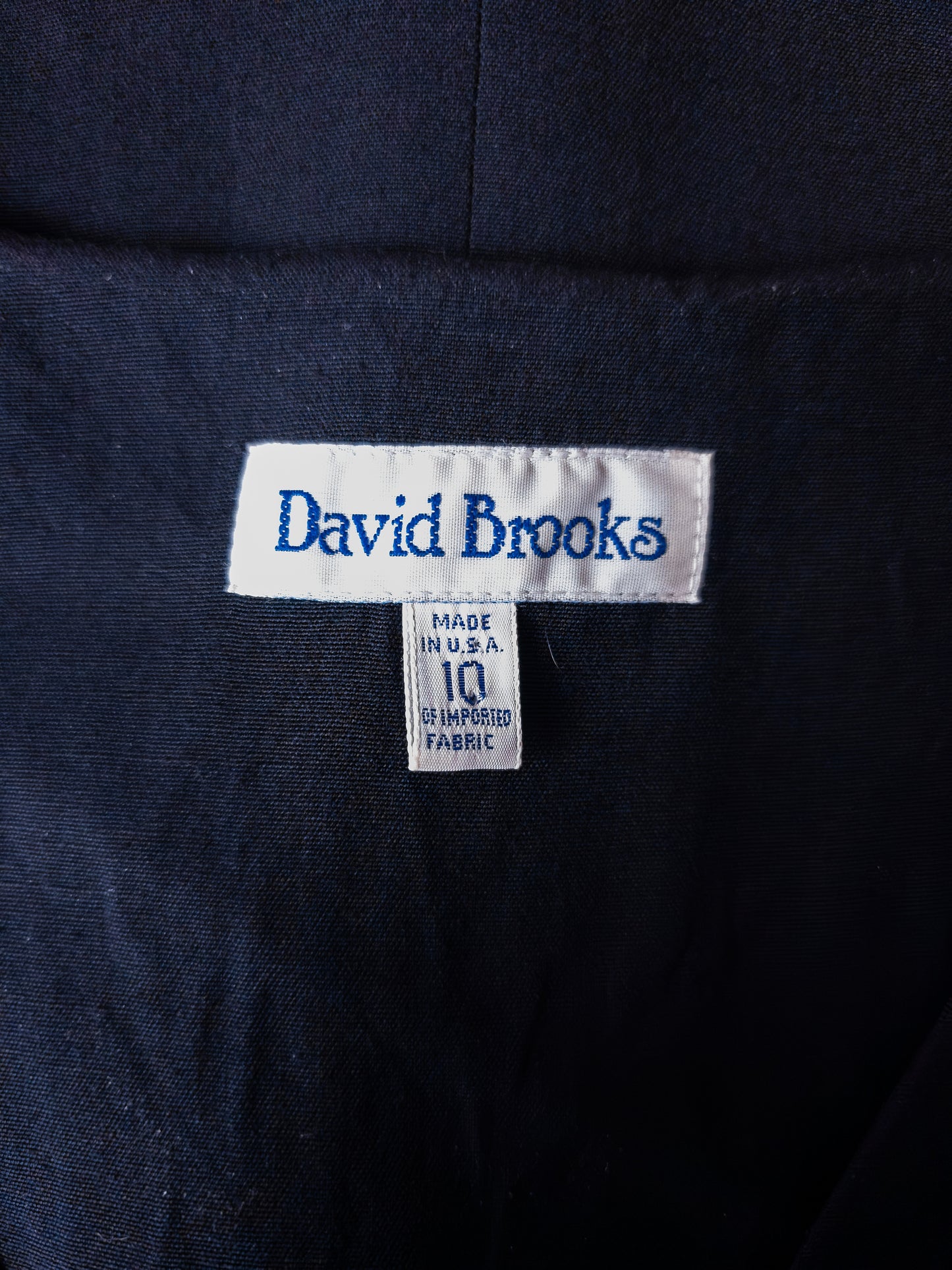 Vintage David Brooks 80s kjóll - S/M