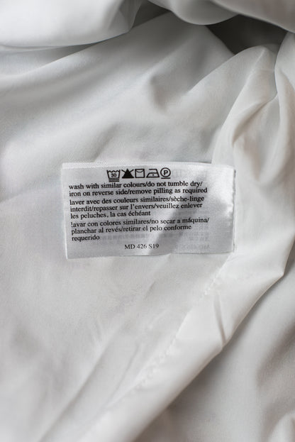Laura Ashley svartur og hvítur kjóll - medium