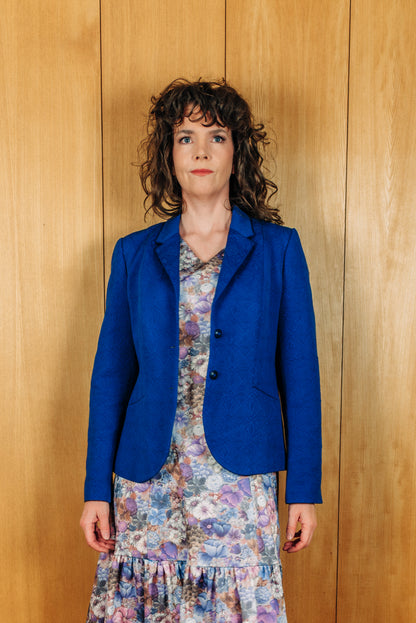Jackpot blár blazer - L