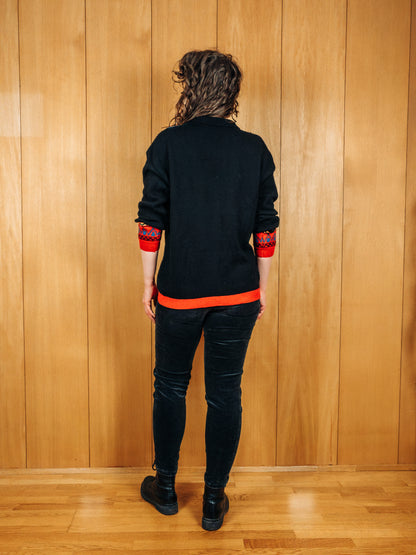 Vintage Esprit Sport ullarpeysa - Large