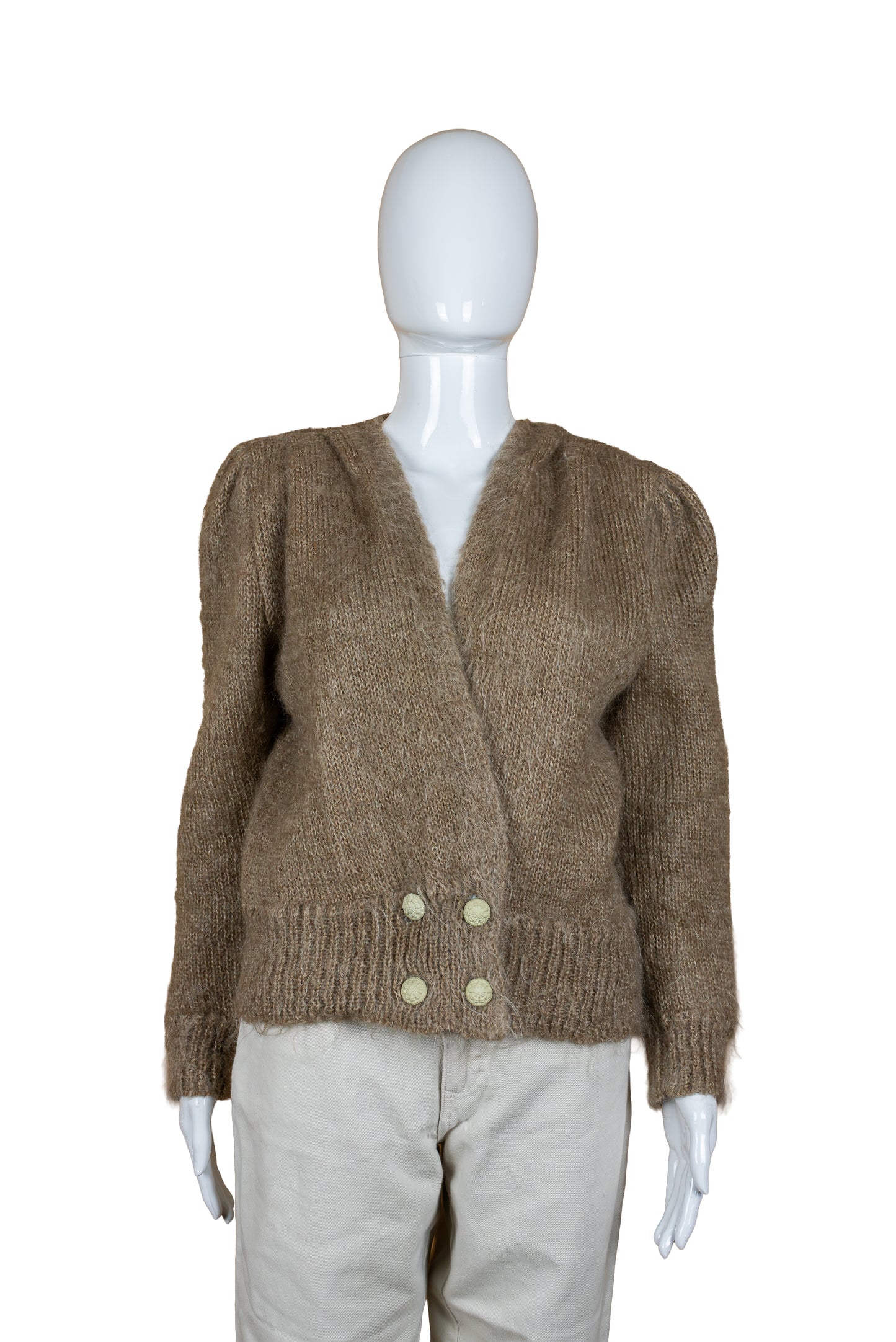 Vintage Natacha mohair peysa - medium