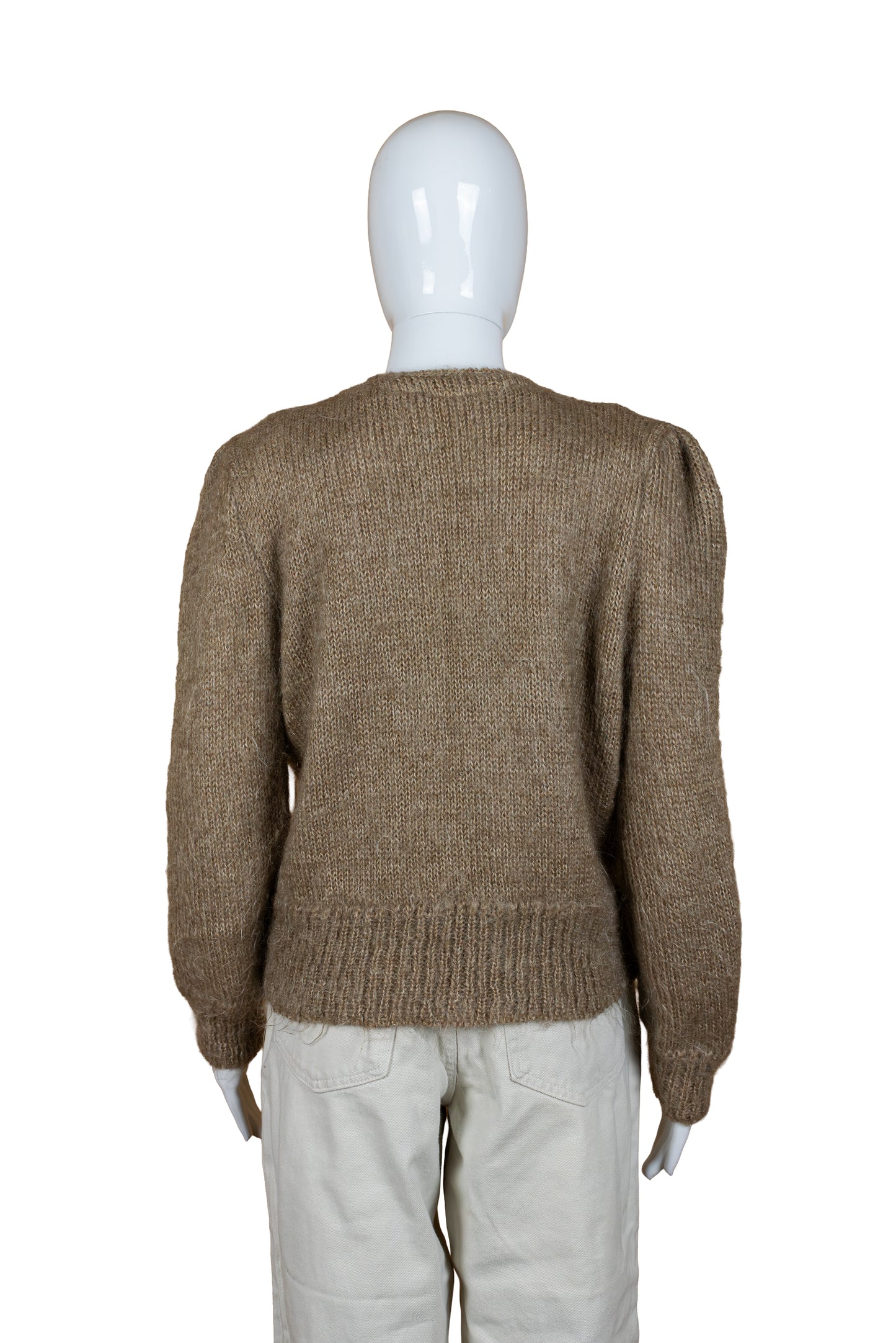 Vintage Natacha mohair peysa - medium