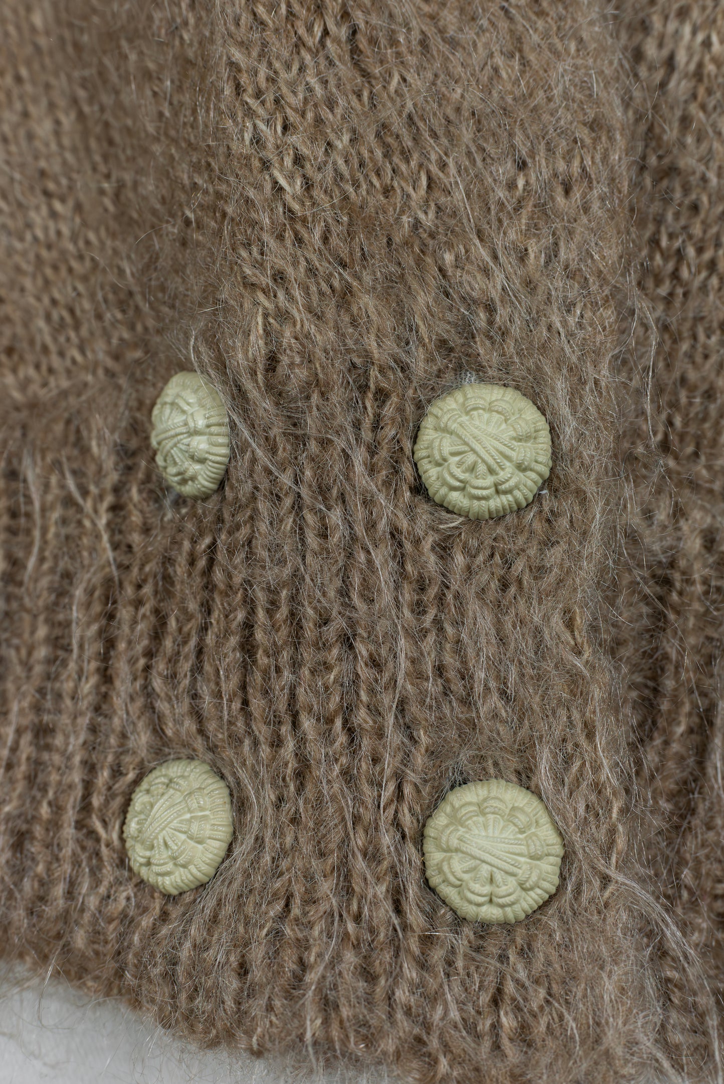 Vintage Natacha mohair peysa - medium