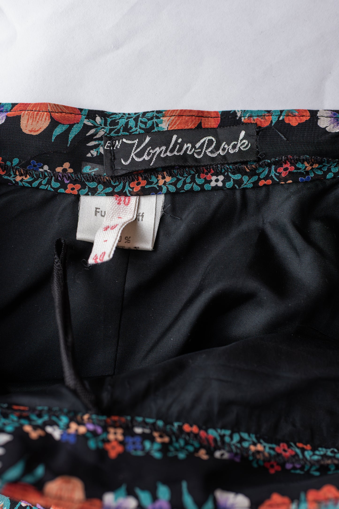 Koplin-Rock vintage 70s síðpils - small