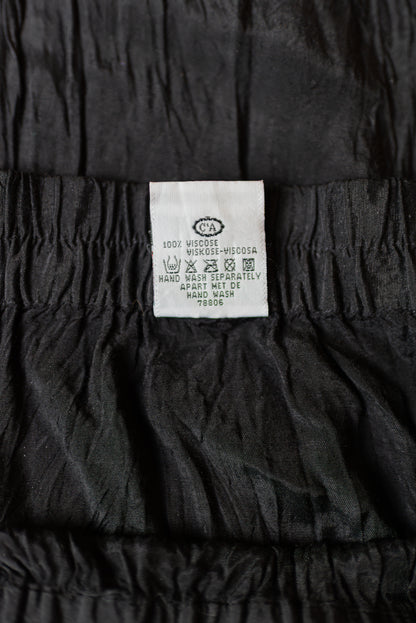 C&A Ecco svart síðpils - L/XL