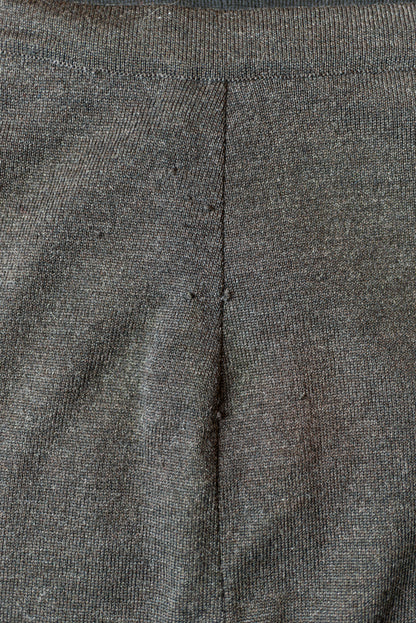 Nitya grátt merino-ullarpils - Medium