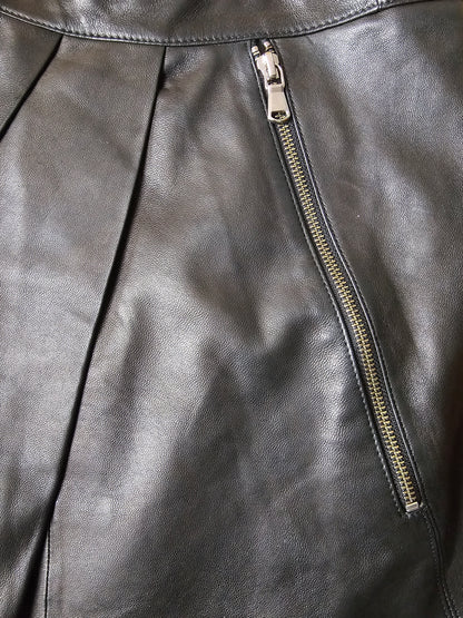 Svart leðurpils frá Marc by Marc Jacobs - S/M