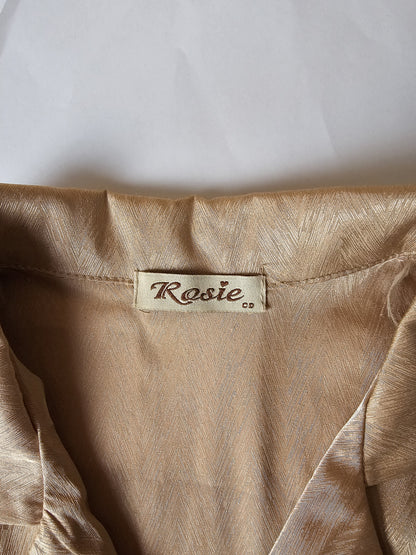 Rosie vintage stutterma skyrta - medium