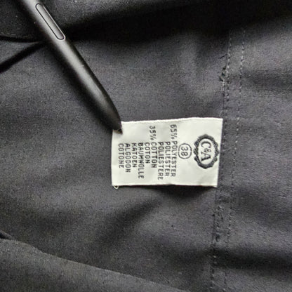 C&A svört vintage skyrta - Small