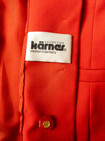 Karner vintage ullarblazer - Large