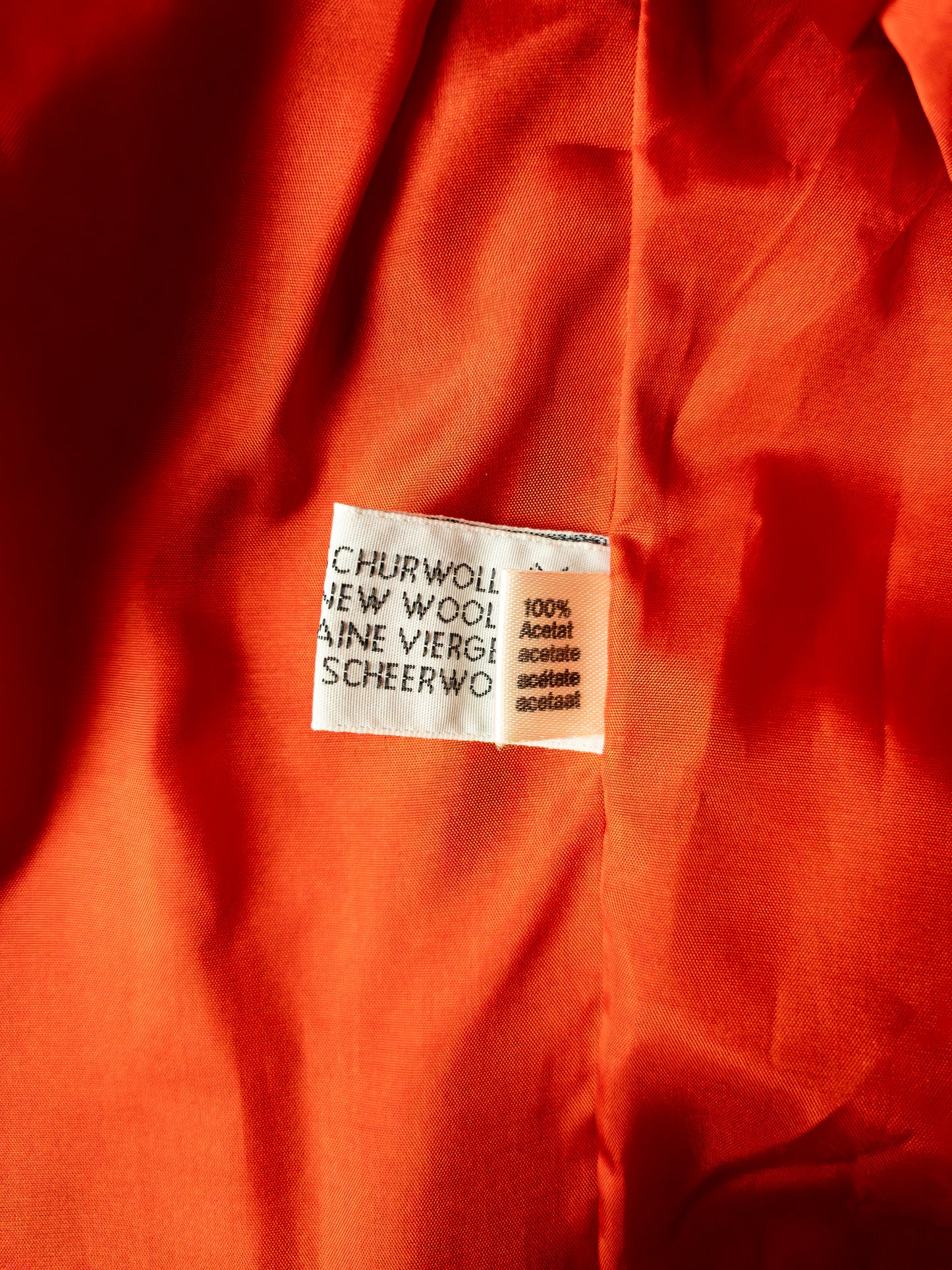 Karner vintage ullarblazer - Large