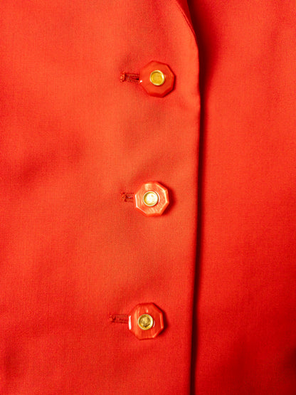 Karner vintage ullarblazer - Large