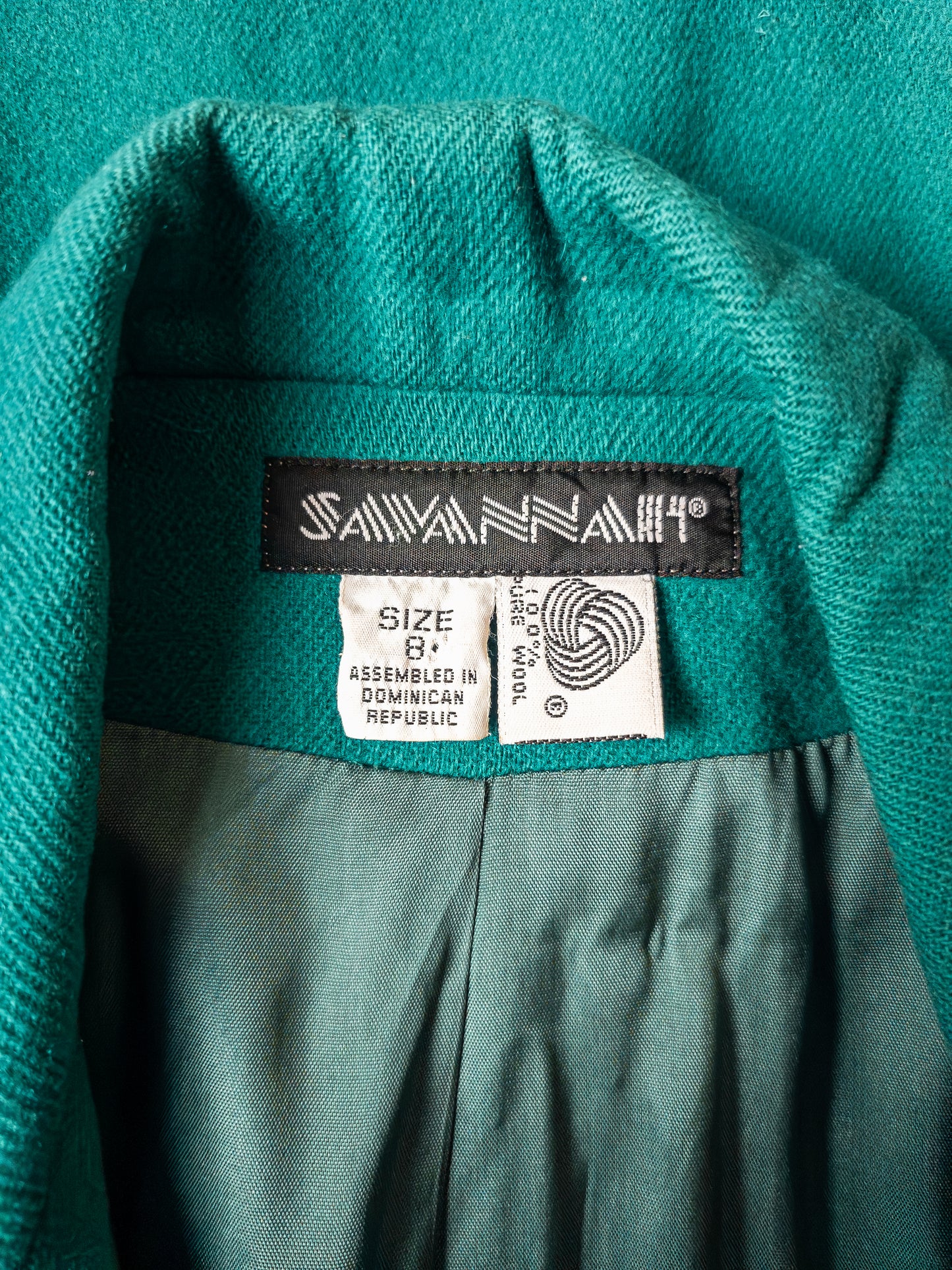 Vintage Savannah ullarblazer - Small