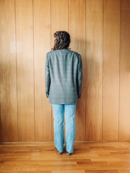 Vintage ullarblazer frá Willy Schmitz - XL