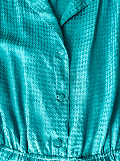 Vintage Diana Bental silkikjóll - Medium