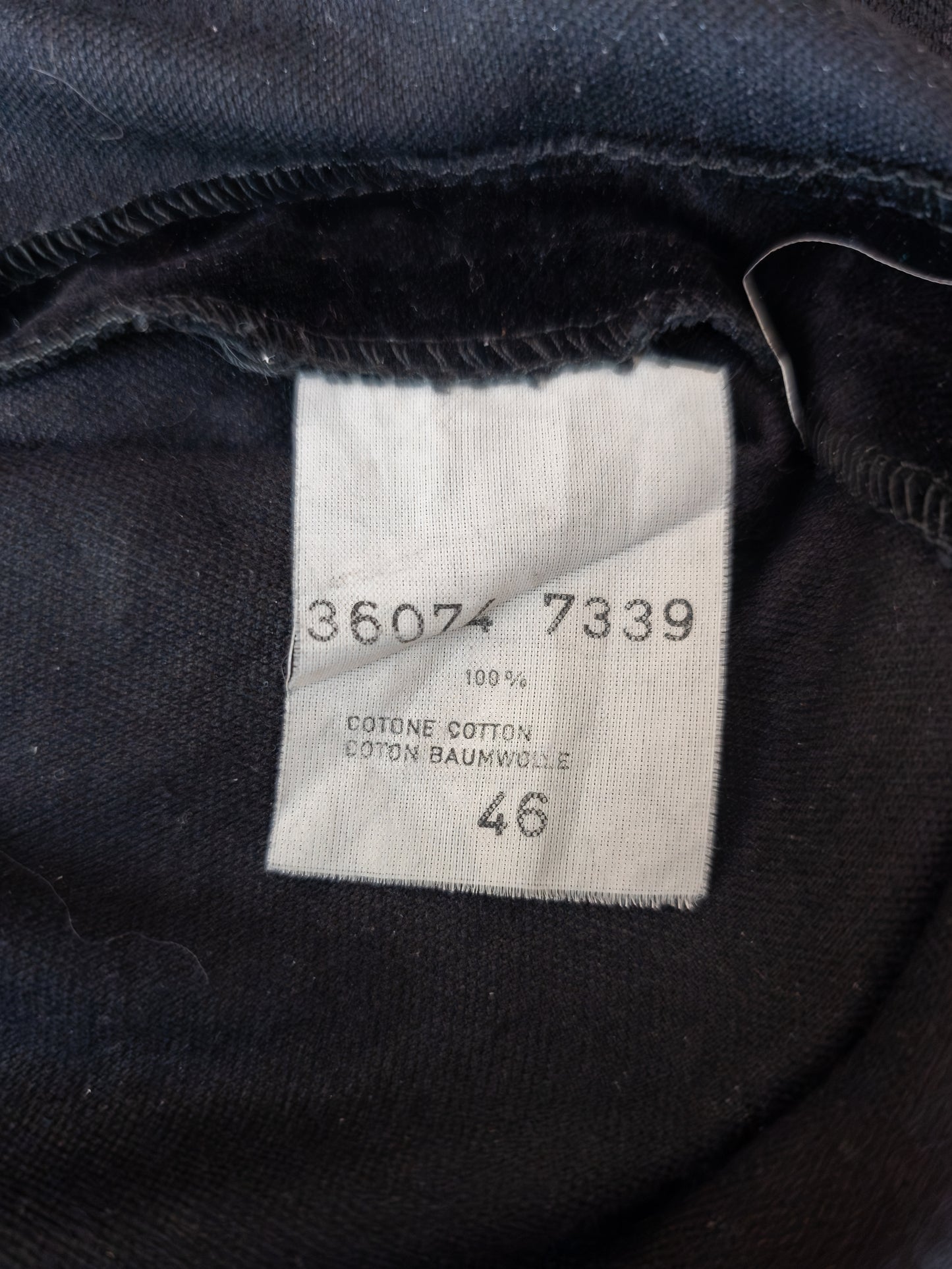 Vintage Seventy flauelskjóll - S/M
