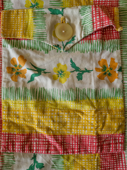 Vintage 60s sumarkjóll - M