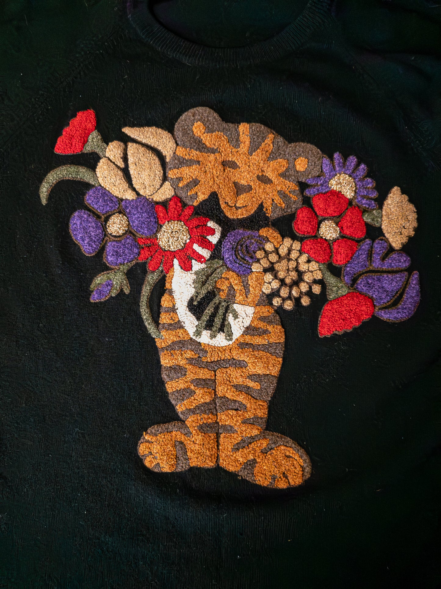 Vintage Malouf Maglia ullar prjónakjóll - Medium