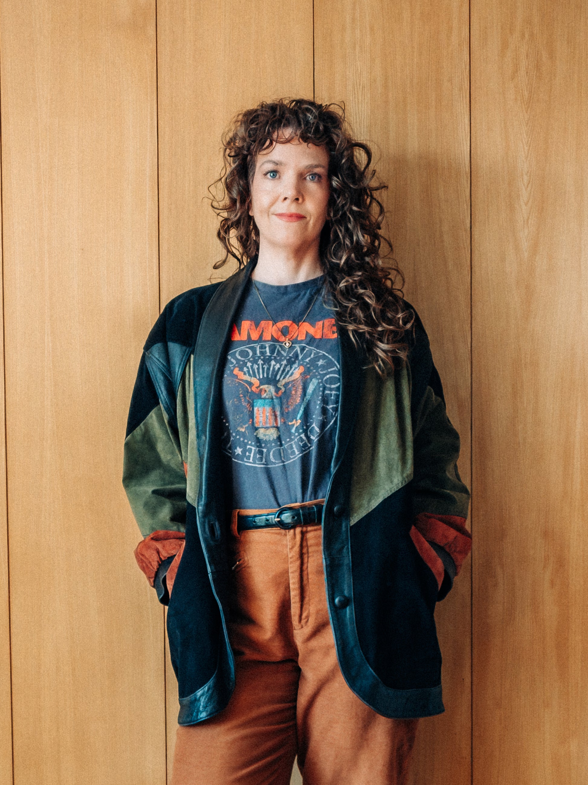 Vintage patchwork suede jacket - Meyland